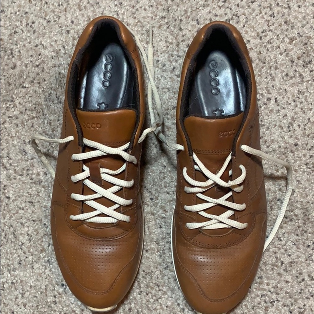 Brown (Cognac) Track Runners ECCO